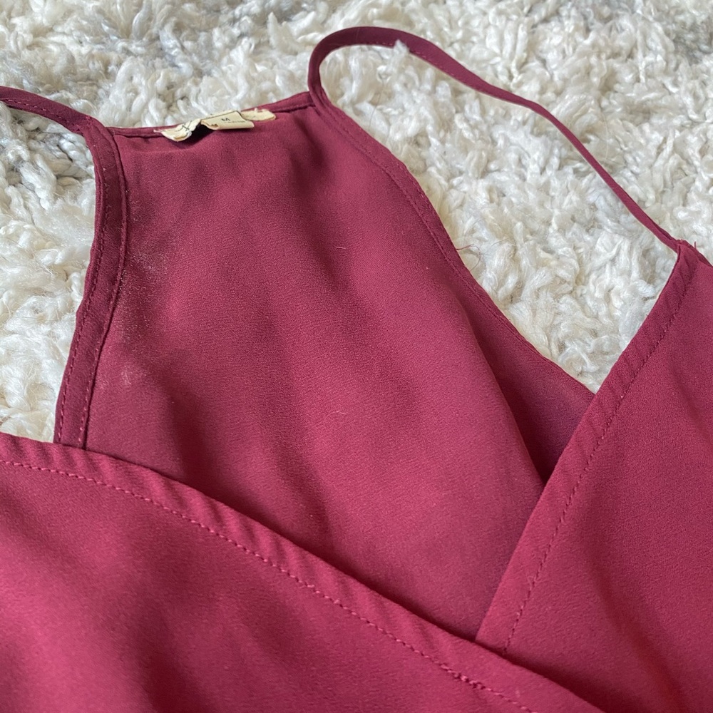 Dark Red Top - Picture 4 of 5